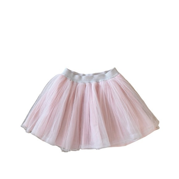 Jacadi Paris Blush Baby Pink‎ Tulle Tutu Princess Skirt Size 4 - Picture 1 of 8